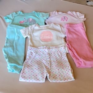 Carter's Bundle Of Baby Girl Outfits